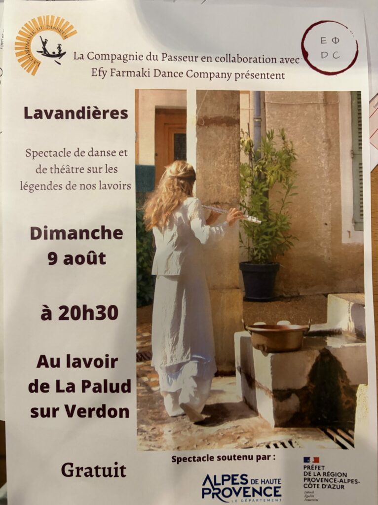 danse et théâtre La Palud sur Verdon