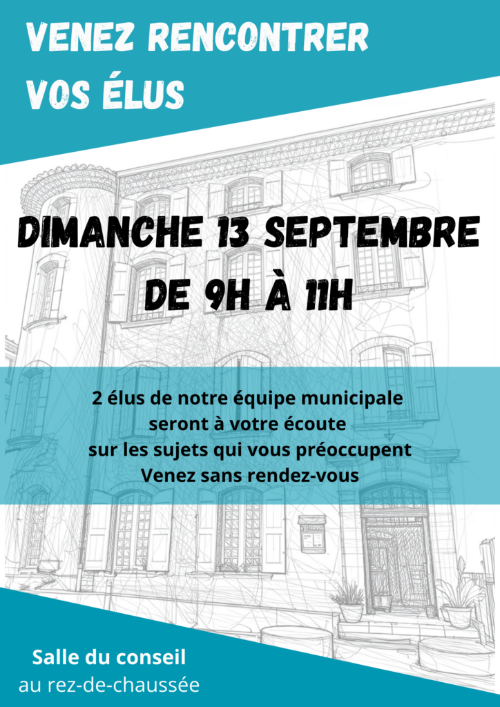 Permanence des élus