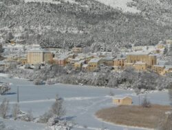 La Palud sur Verdon sous la neige