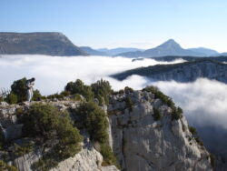 le Grand Canyon du Verdon dans la brume