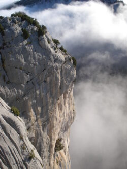 brume dans le Canyon du Verdon